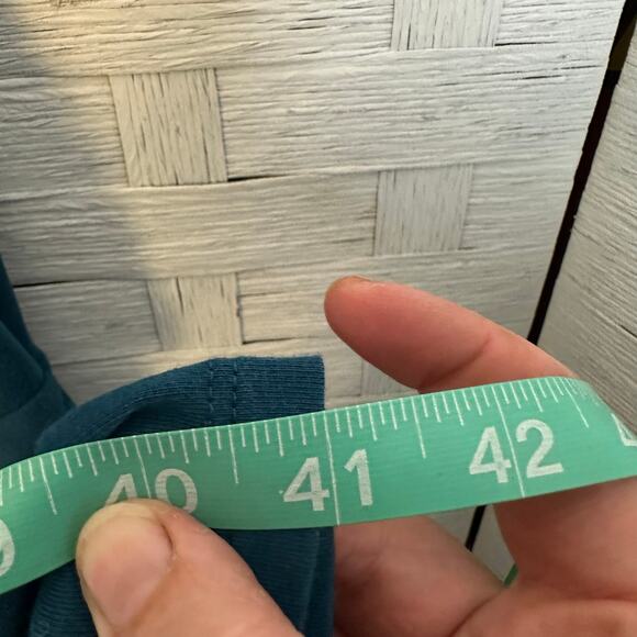 Lands end women’s dress pullover casual cap sleeve rushed front twist plus size - Picture 10 of 11